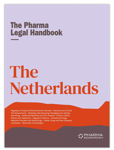 The Pharma Legal Handbook: The Netherlands