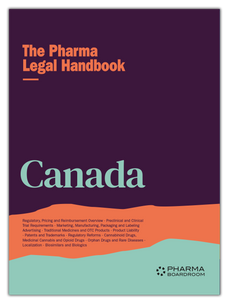 The Pharma Legal Handbook: Canada