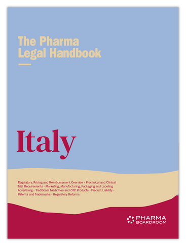 The Pharma Legal Handbook: Italy